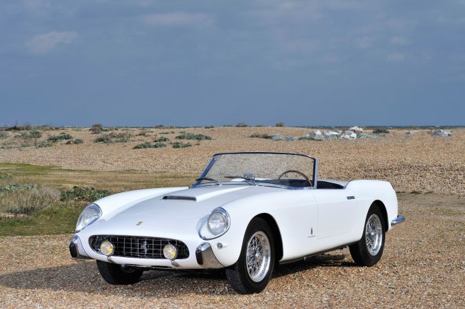 Of course it's not only Ferrari's racing models that make the grade -- road cars like the the famed 250 GT Cabriolet have skyrocketed in value. This example is the 14th of just 40 built. 