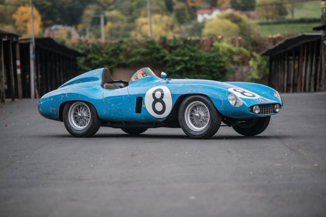 Not content to offer a single museum-quality 1950s competition Ferrari, RM Sotheby's also auctioned this knockout, finished in "French Blu." With a rebuilt engine but lots of original patina, it's eligible to participate in the world's top historic events.