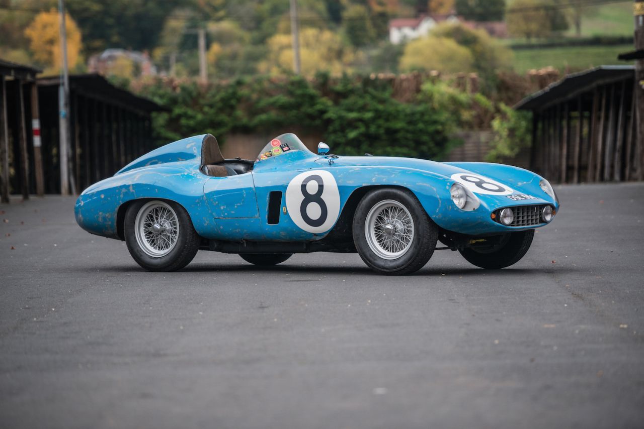 Not content to offer a single museum-quality 1950s competition Ferrari, RM Sotheby's also auctioned this knockout, finished in "French Blu." With a rebuilt engine but lots of original patina, it's eligible to participate in the world's top historic events.