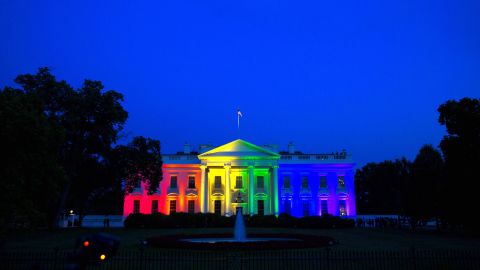 <strong>June 26:</strong> The White House is lit up in rainbow colors to commemorate the Supreme Court's ruling <a href="http://www.cnn.com/2015/06/26/politics/gallery/supreme-court-same-sex-marriage-ruling-photos/index.html" target="_blank">to legalize same-sex marriage.</a>
