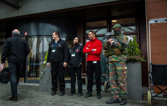 The Brussels region is on the highest terrorist threat level following the Paris terror attacks that killed 130 people.