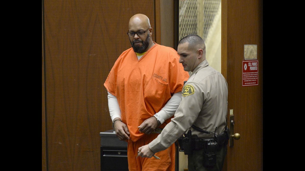 <strong>April 30:</strong> Former rap mogul Marion "Suge" Knight appears in court for his arraignment hearing in Los Angeles. <a href="http://www.cnn.com/2015/04/16/us/suge-knight-murder-court-trial/index.html" target="_blank">He was ordered to stand trial</a> for murder and other charges stemming from a hit-and-run confrontation that left one man dead and another injured earlier this year. Knight has pleaded not guilty.