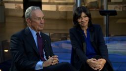 Former New York Mayor Michael Bloomberg and Paris Mayor Anne Hidalgo, in Paris, speak with CNN's Christiane Amanpour about climate.