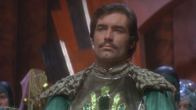 The noble Prince Barin was portrayed by Timothy Dalton.