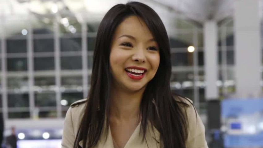 Miss world canada Anastasia Lin denied entry to China int holmes_00011412.jpg