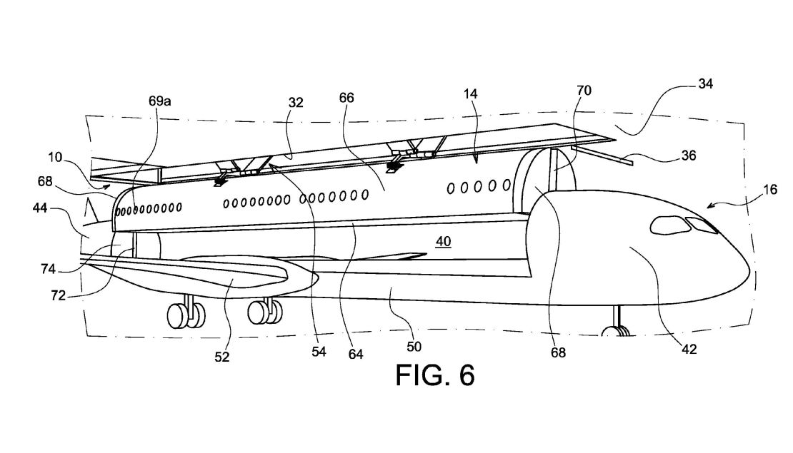 Airplane manufacturer Airbus has patented a modular system, where the cabin is detached from the plane during boarding.