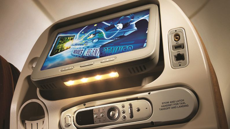 Singapore Airlines was an inflight entertainment pioneer in the '90s, when it fitted out all its economy seats with the IFE system it calls KrisWorld. It now offers 1,000 on-demand options. 