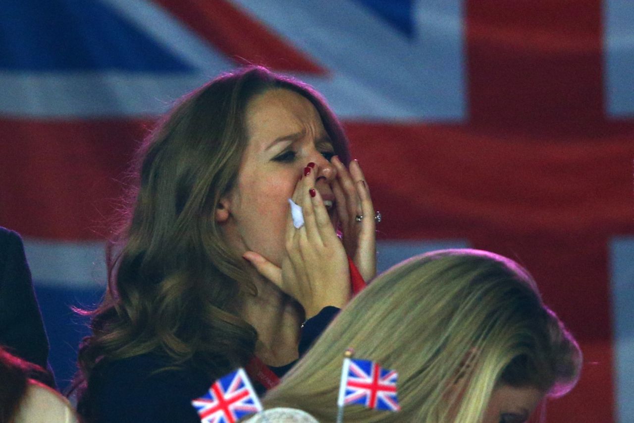 Murray's pregnant wife, Kim Sears, was one of those in attendance at the Flanders Expo. 