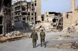 Regime, rebel and two different Islamist factions are fighting for control of Aleppo
