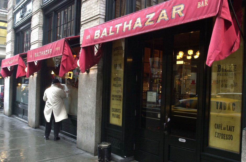 At Balthazar, "eggs any style" includes "en cocotte" (baked in a ramekin with cream), in puff pastry (scrambled with wild mushrooms and asparagus) or Norwegian (poached with smoked salmon), with the occasional side of celebrity-sighting.