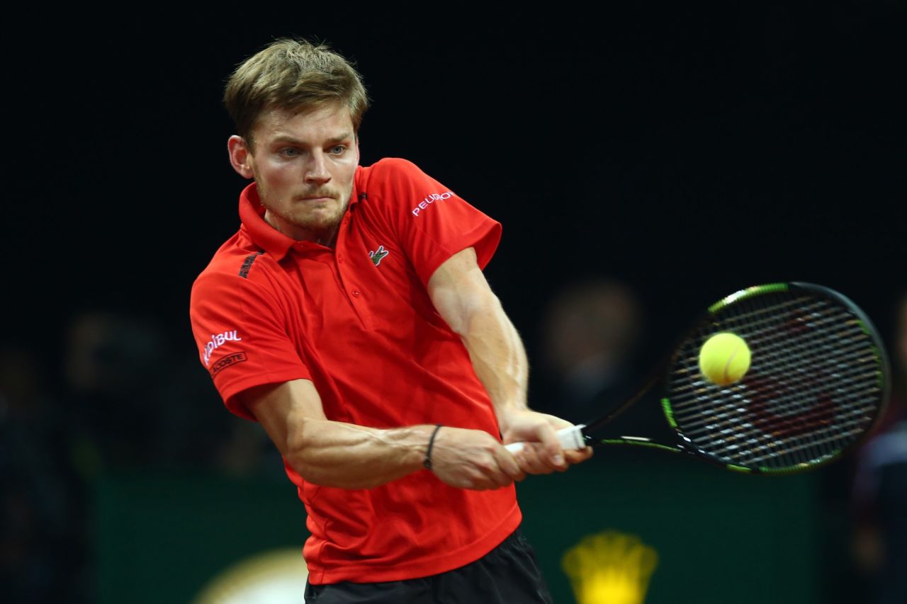 Goffin, Belgium's No. 1, slipped to 0-10 against the top-10 this year. Belgium's wait for a first title continues. 