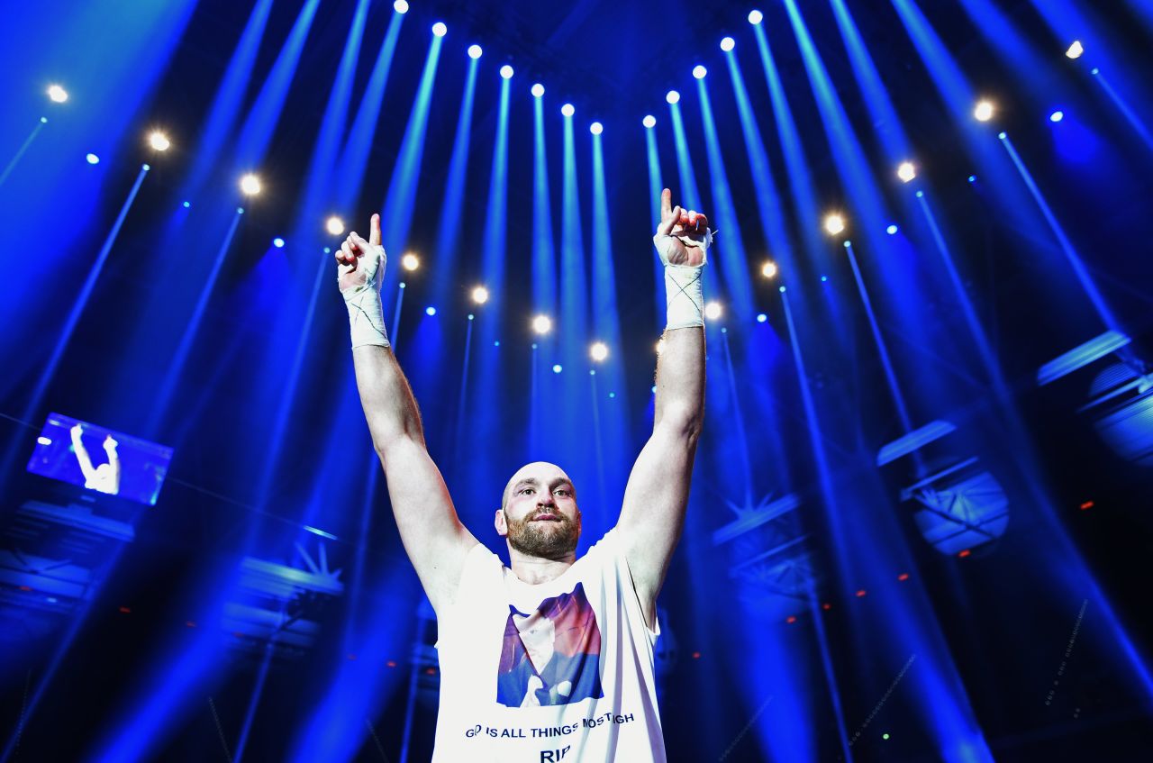 Fury celebrated his win in Dusseldorf, Germany, but was stripped of the IBF belt 10 days later due to a rematch clause in his contract with Klitschko which prevented him facing the organization's mandatory challenger.
