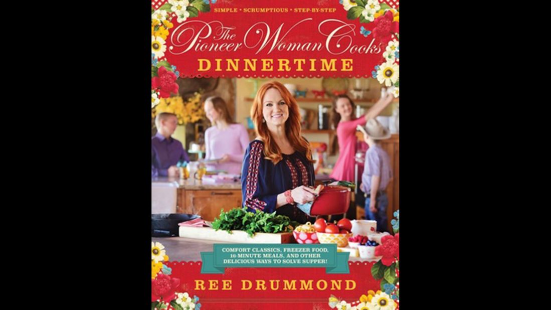 Host of a Food Network show, Ree Drummond also wins over fans with "The Pioneer Woman Cooks: Dinnertime," which won in the food and cookbooks category. 