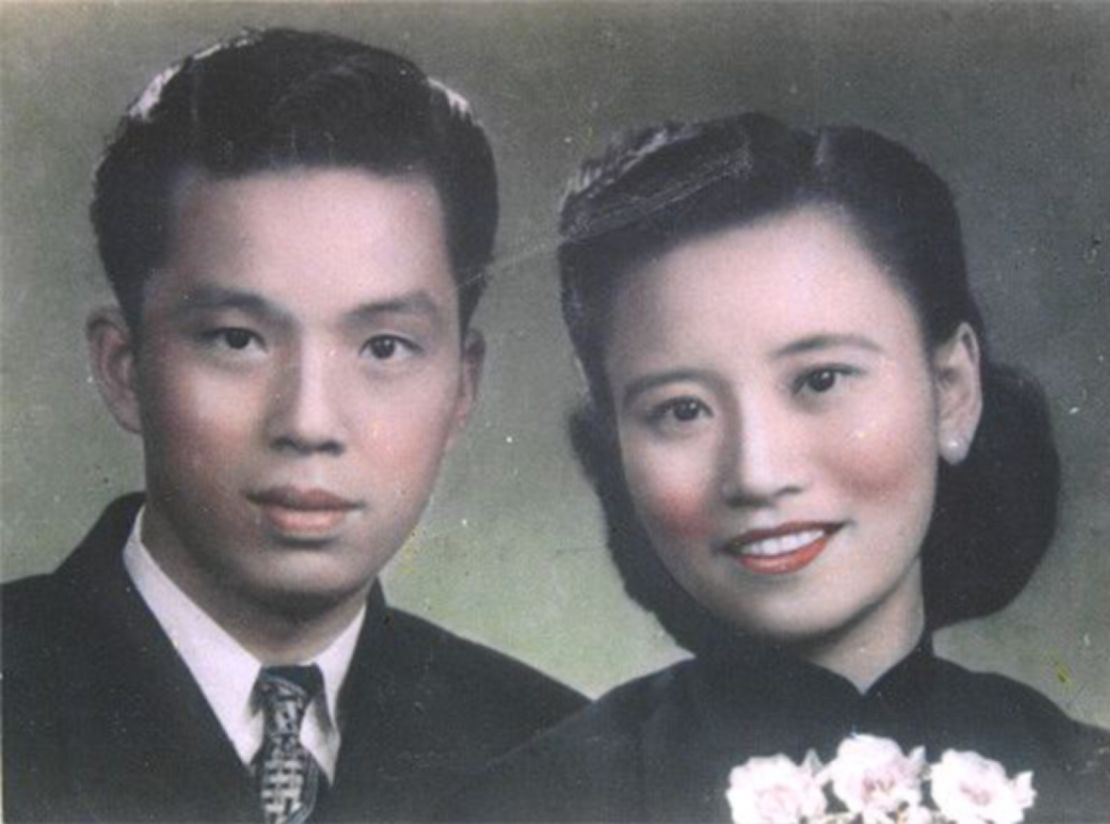 Cao Yuehua, left, and Wang Deyi as young lovers in China.