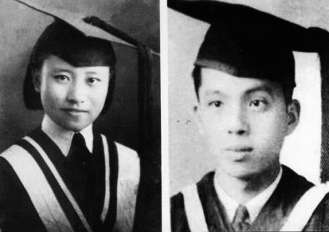 Wang, left, and Cao, right, both attended prestigious universities in China.