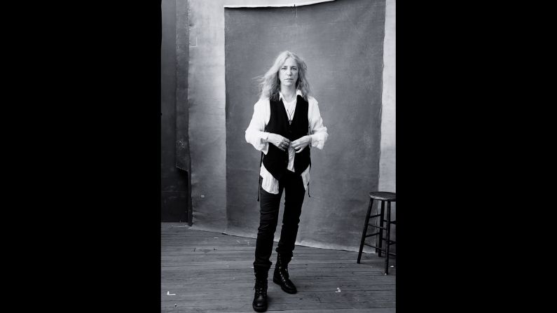 "It was scary at the time to undertake a subject like that because I was actually against it, because I thought it was too broad of a subject," Leibovitz says of her original 'Women' series. This portrait of singer Patti Smith features in the 2016 Pirelli calendar. 