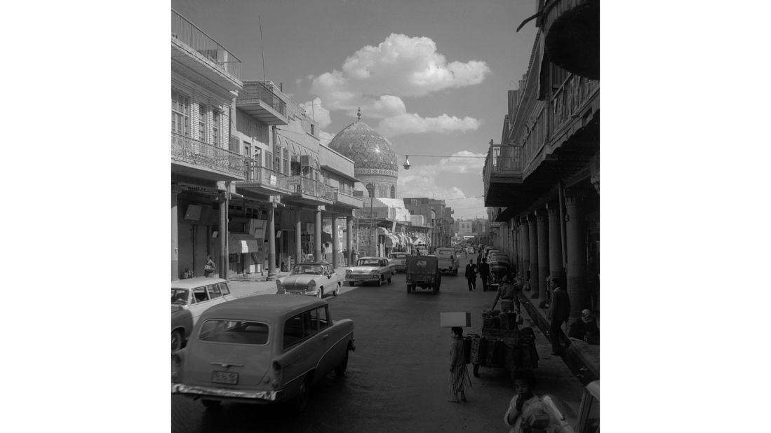 Rashid Street, Haydarkhana, Baghdad, 1961
