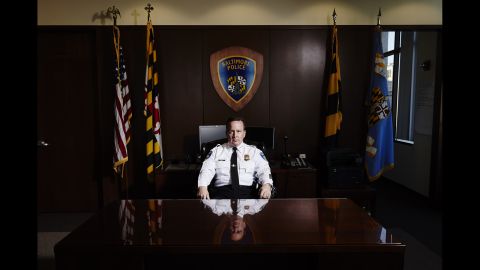 As the new police commissioner of Baltimore, Kevin Davis came into his role in the immediate aftermath of the unrest. This is a pivotal point for the city, said Davis. "People who find themselves in the midst of a historic moment don't always realize that they are in the midst of a historic moment," he said, "I realize that's where we are." Davis is starting by establishing relationships with various groups in the community to prevent the type of unrest the city experienced in April and May.