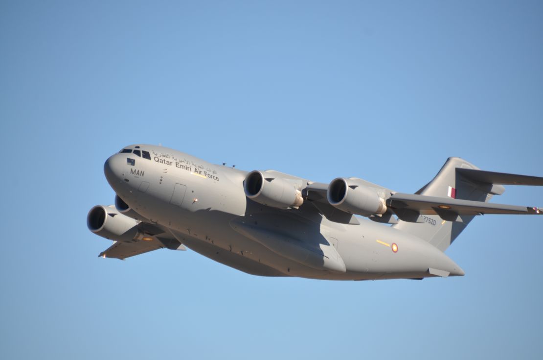 Boeing's final C-17 Globemaster III departed Long Beach, California, on Sunday. 