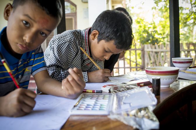 In 2010, the group opened its Kopila Valley School, which today educates more than 350 students. They also receive books, food and medical care.