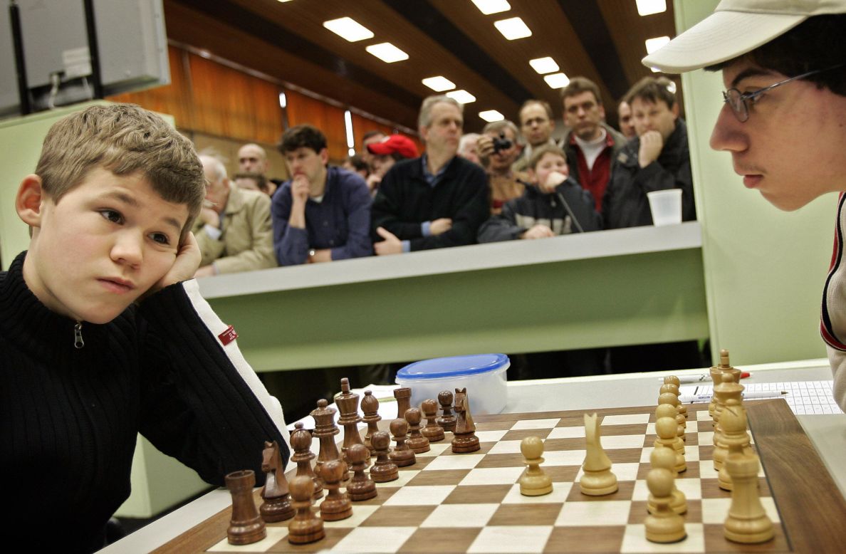 The Norwegian chess prodigy was 13 years old when he became an international grandmaster -- the youngest at the time. <br />