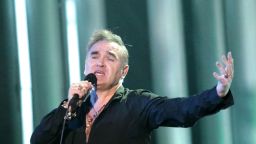 English singer Morrissey performs during the Nobel Peace Prize concert in Oslo, Norway on December 11, 2013.