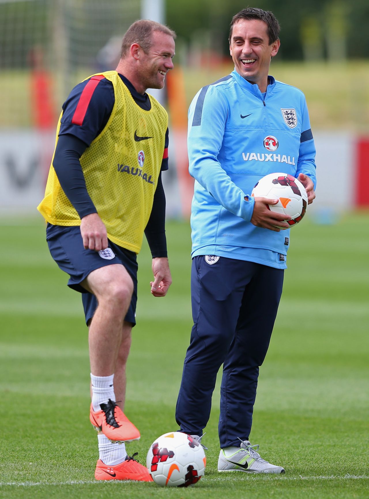 After retiring in 2011, Neville accepted a job as part of England coach Roy Hodgson's staff. He will combine his role as Valencia coach with his involvement with the national side, who are preparing for next year's European Championships.