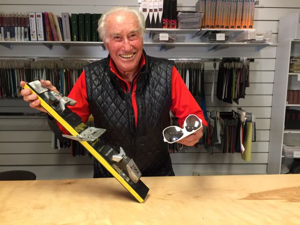 Klaus Obermeyer is still going strong -- at the age of 96. The German-born entrepreneur counts skiing as his major passion.