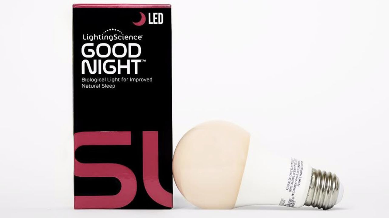 Many of us resolve to enjoy life more in the new year, and for many of us that starts with a better night's sleep. <a href="https://www.lsgc.com/products/good-night-sleep-better-led-lamp-bulb?variant=1234091904" target="_blank" target="_blank">The Good Night Biological LED Lamp bulb</a> by Lighting Science sells for $39.95. It filters out blue light, which can disrupt sleep and throw off your biological clock. Plug the bulb in your bedside lamp for a more calming nighttime environment -- and for even better ambiance, turn off blue-light emitting TVs and smartphone, too.