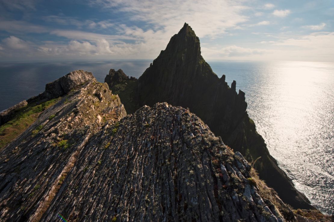 Skellig Michael island is location for "Star Wars: The Force Awakens" and possibly next film too.