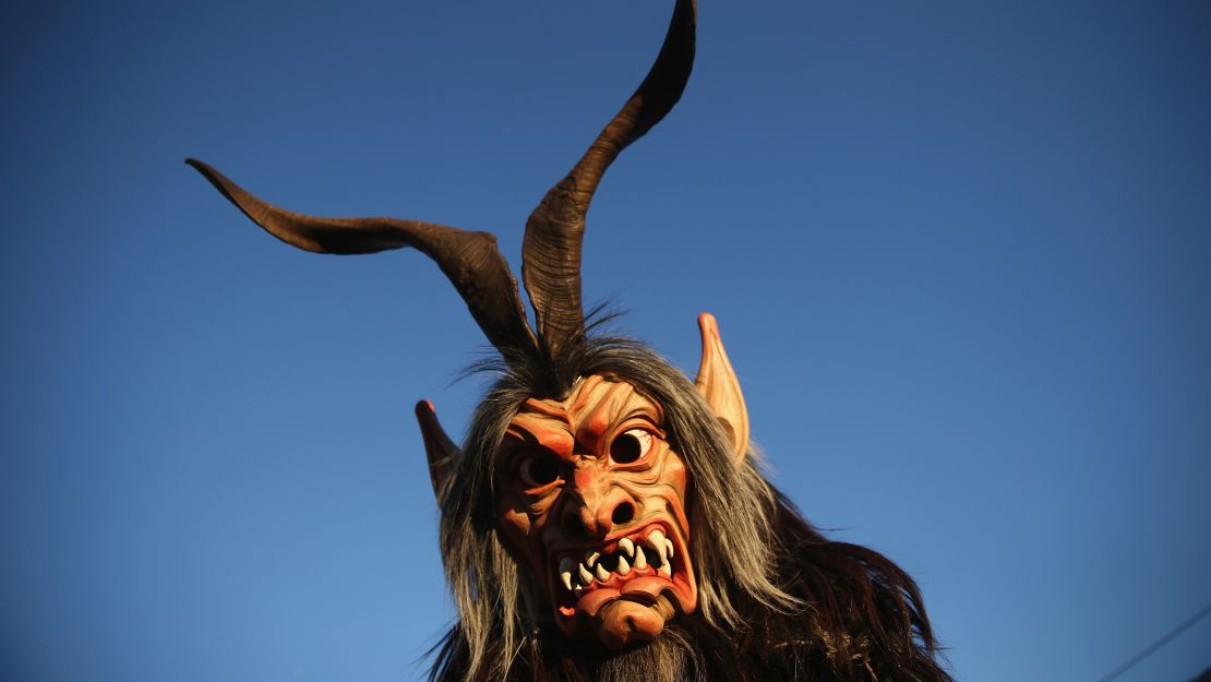 Is this Christmas or Halloween in Salzburg? You'll have to go there to find out.