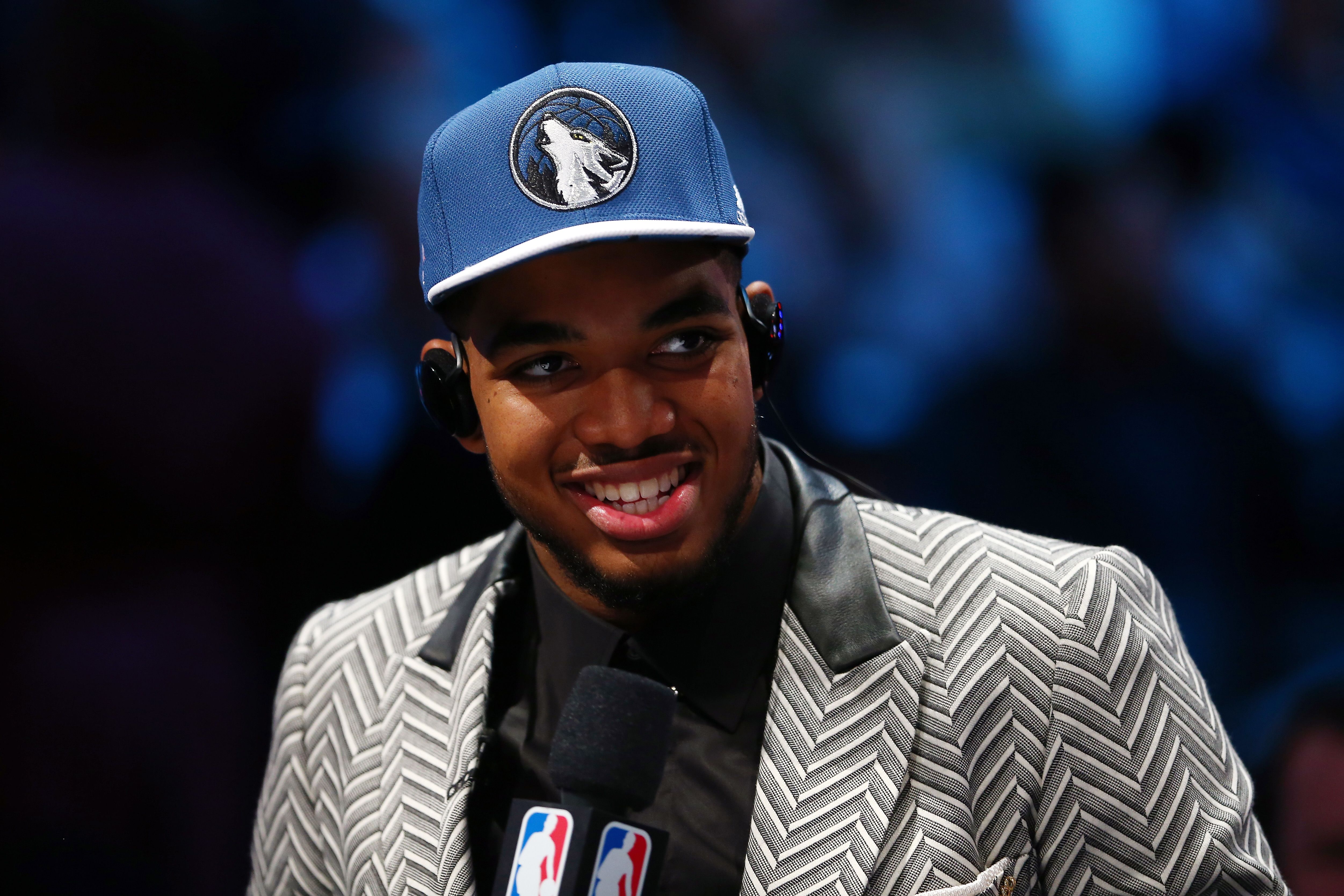 Karl-Anthony Towns thanked the NBA for allowing him to wear his