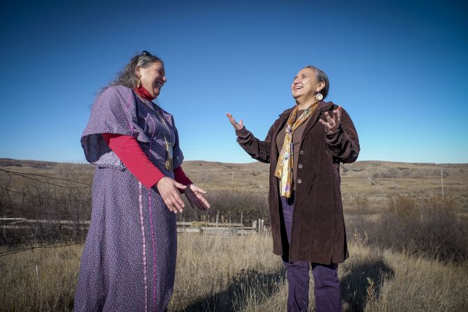 When Ripley was young and visiting her grandmother's farm in Indiana, her grandmother told Rochelle stories about her Native American heritage and asked that Rochelle one day go and help the Lakota people.