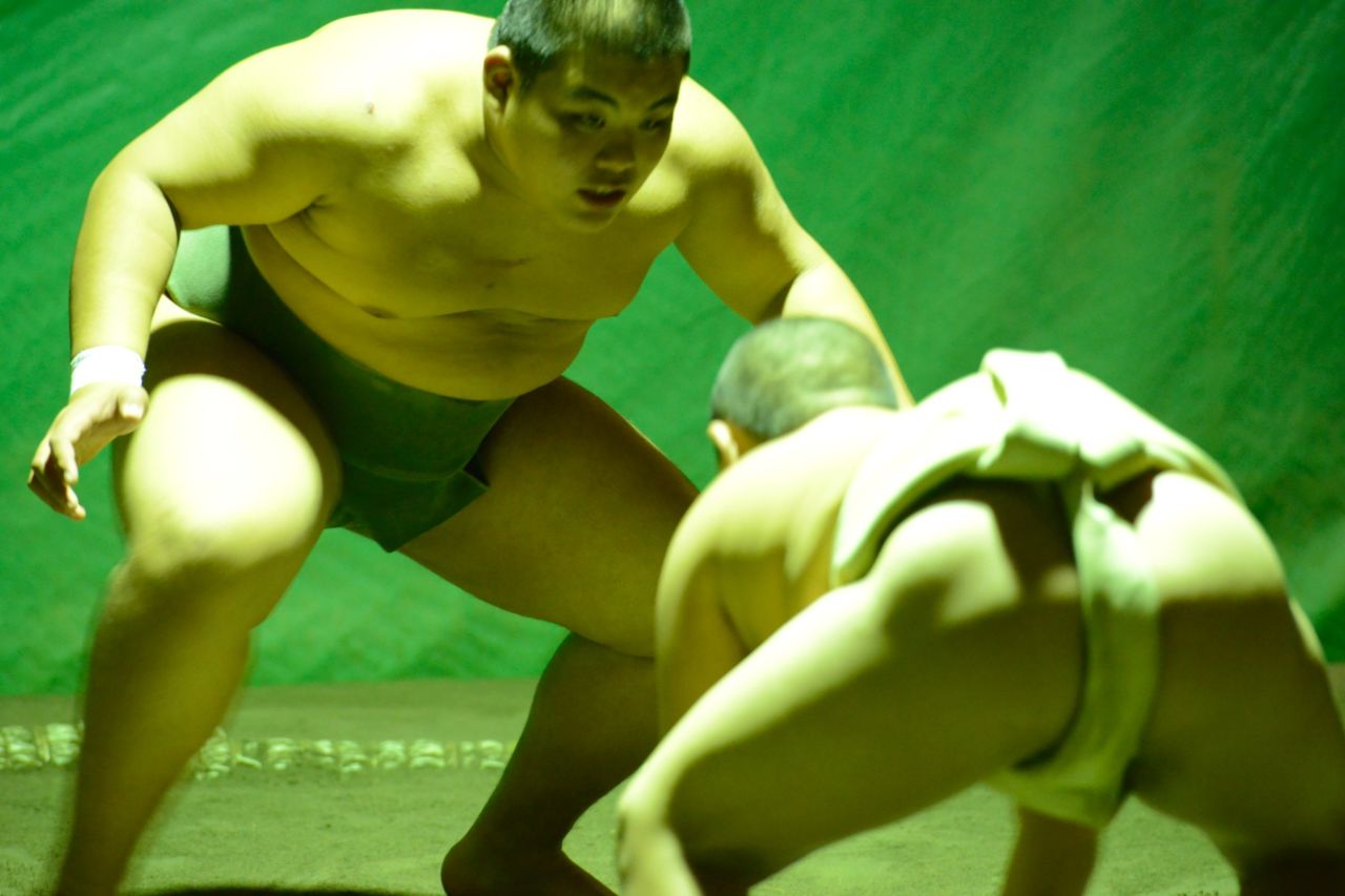 Ryota, the oldest of the six, says that his friends and classmates aren't surprised that he's chosen this sport, "because I'm quite big." Even though the training is grueling and requires a great commitment, he says he's never even thought about quitting. <br />Both he and Watauru want to be rikishi when they're older. Wataru's hero is the former Japanese great Chiyonofuji, who had a career record of 807 victories,  while Ryota prefers the now-retired bad boy Asashoryu. <br /><br />"I like him because he's cool," he says. Ryota echoes his stablemate when he pays tribute to the mental aspect of training. "It's more than just the training of the body," he says. "It's about discipline, respect and becoming a better person.<br />"Also, once when it was snowing, my neighbor asked me to help push his two-ton truck." 