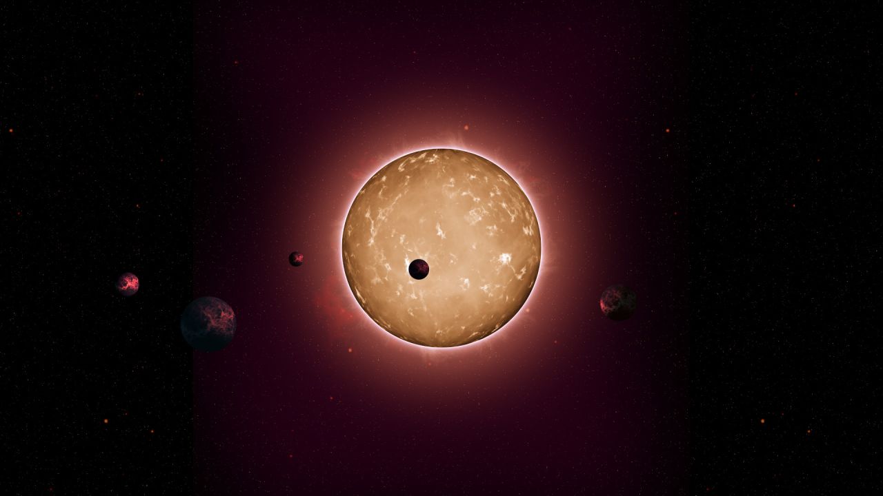 The Kepler-444 system formed when the Milky Way was just 2 billion years old. The tightly packed system is home to five planets that range in size, the smallest is comparable to the size of Mercury and the largest to Venus, orbiting their sun in less than 10 days. 