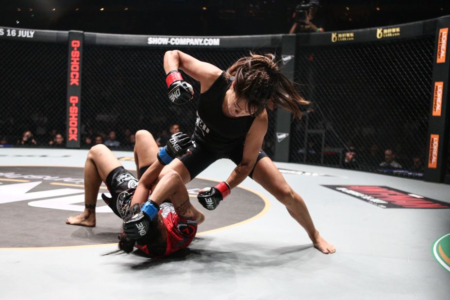 Angela Lee might only be 19 but she's one of the most promising stars fighting in the One Championship competition. The Hawaiian-born Singaporean fighter has won all four of her fights so far.