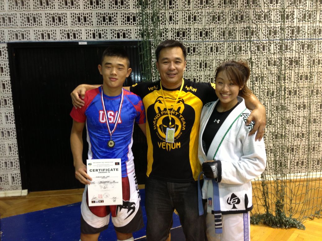 MMA is in the blood of the Lee family. Christian, who is 17, is hoping to start his professional career with victory while father Ken holds belts in a number of different disciplines.