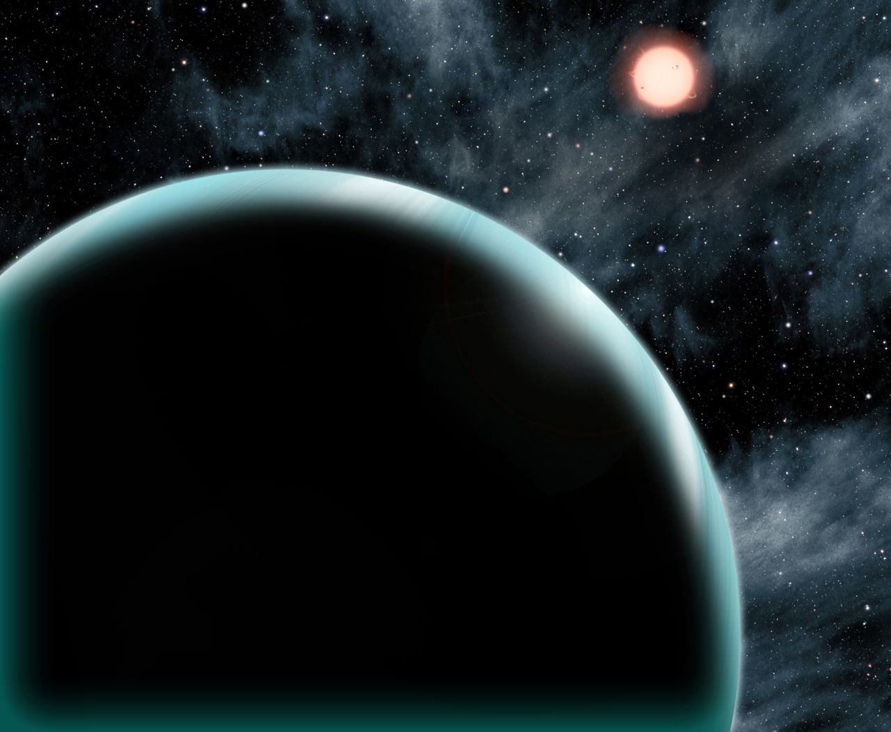 Kepler-421b is a Uranus-sized transiting exoplanet with the longest known year, as it circles its star once every 704 days. The planet orbits an orange, K-type star that is cooler and dimmer than our Sun and is located about 1,000 light-years from Earth in the constellation Lyra. 