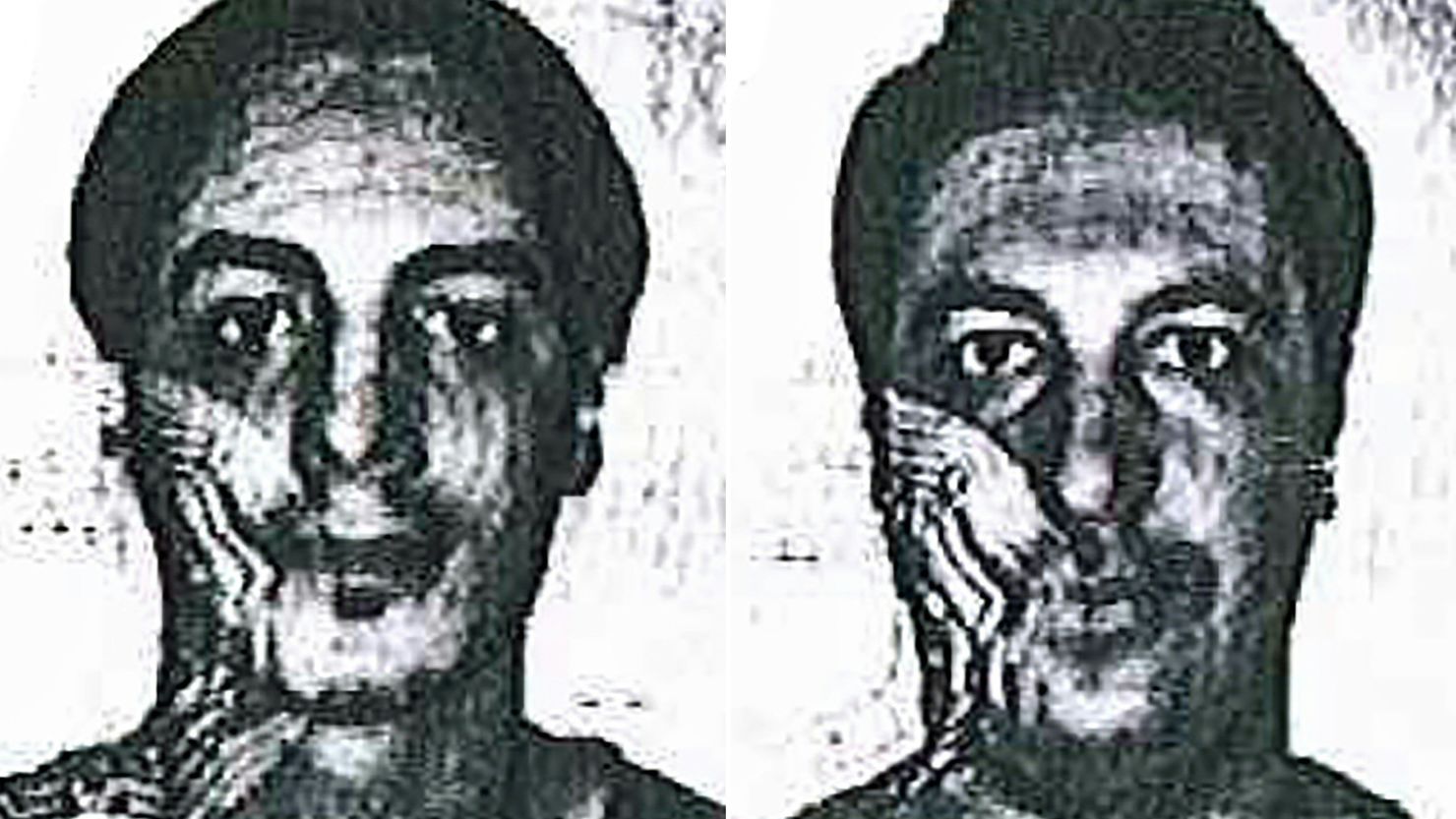 Belgian authorities on Friday said they are looking for two unidentified men -- using the false names of Soufiane Kayal, left, and Samir Bouzid -- in connection with the investigation into the November 13 terrorist attacks in Paris. Authorities say they believe the two were at the Austria-Hungary border with suspected ringleader Salah Abdeslam in September, weeks before the killings.
