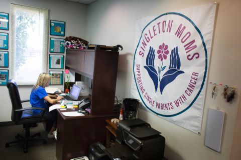 Farley-Berens says her group aims to help parents "focus on what's important, which is their health and their family." She hopes to start new chapters of Singleton Moms in other states.
