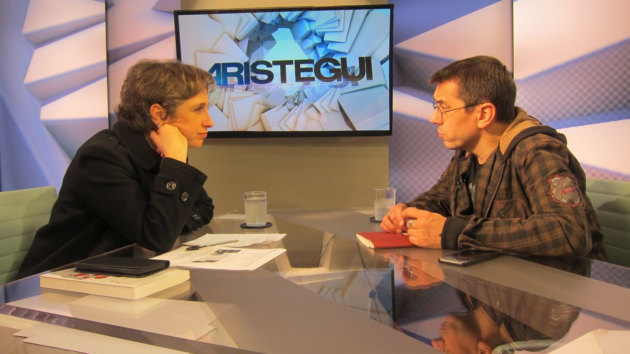 CNNE cnnee aristegui juan carlos monedero