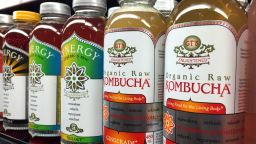 Kombucha tea has gone mainstream and is available in grocery store chains.