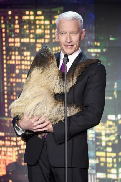 Host  Anderson Cooper walked on stage carrying Snooki.  "This is basically a dream come true," he told the audience.