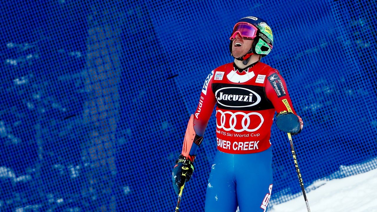 The crash, in Ligety's first run, left him unable to complete a second run and out of the picture for victory in Colorado.