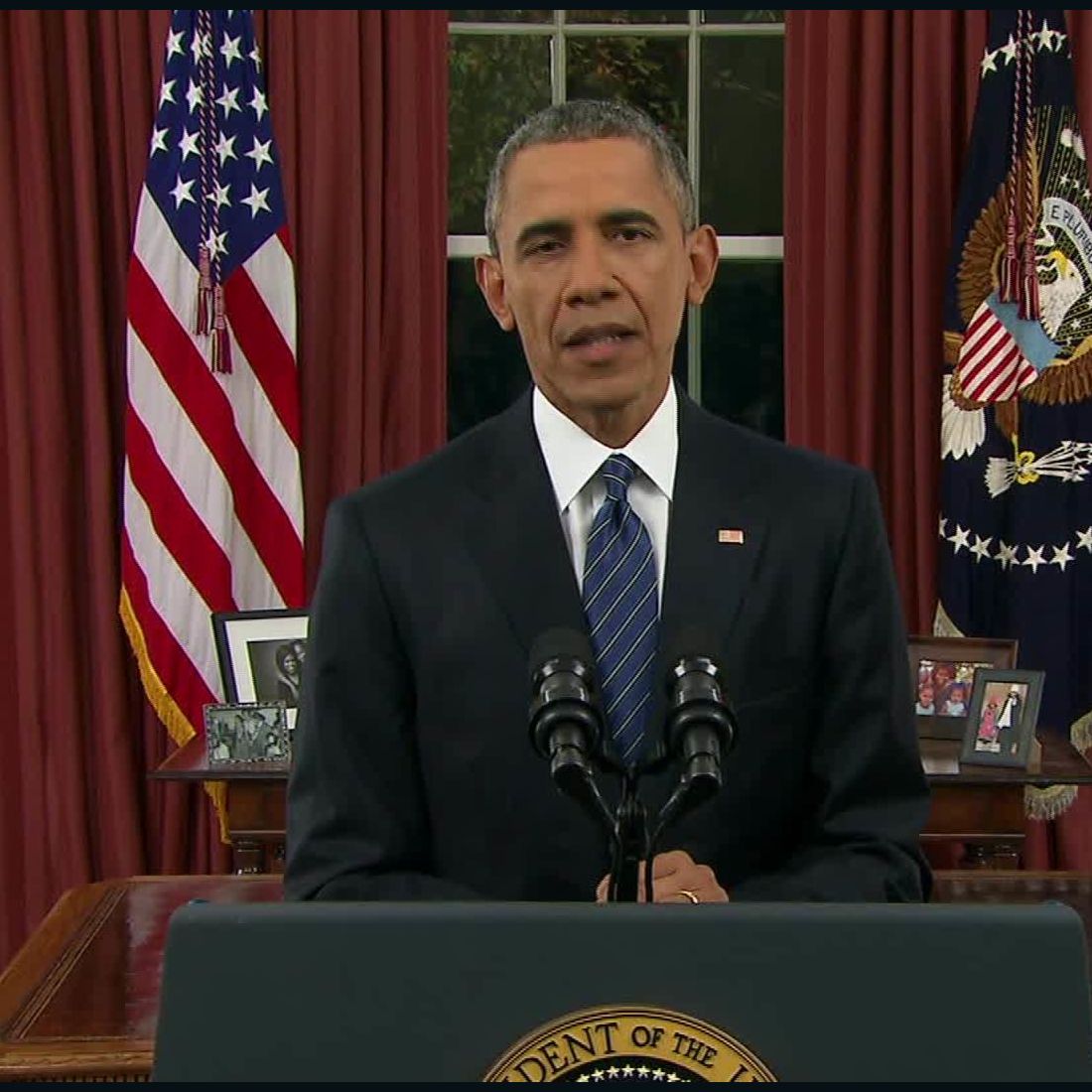 President Obama's full Oval Office address | CNN