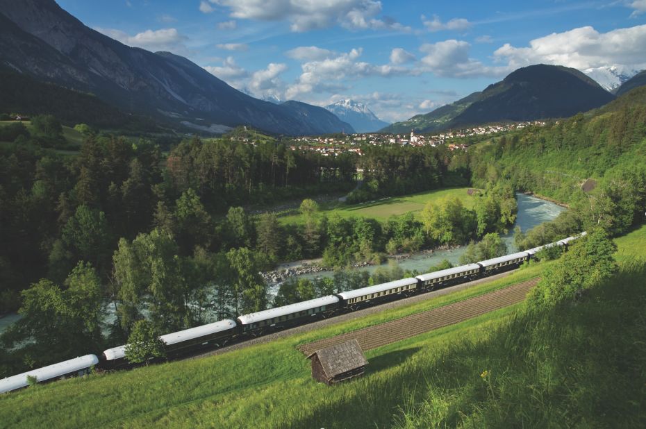 Though the voyage only lasts a single night, the Venice Simplon-Orient-Express London to Venice trip takes in some of Europe's most captivating scenery. 