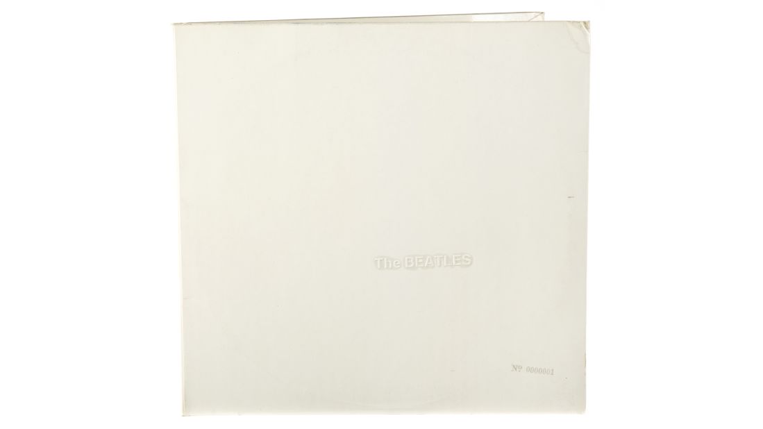 Starr's personal copy of the 1968 album known as the "White Album" fetched $790,000. The album is stamped with the serial number A0000001, indicating it was the very first pressing of the disc. Julien's Auctions said the sale more than doubled the previous record vinyl sale -- an Elvis Presley disc that sold for $300,000.