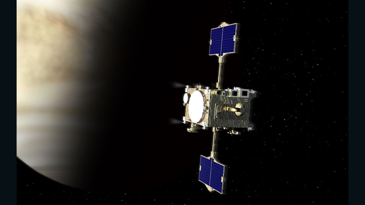 Japan's "Akatsuki" probe entered Venus' orbit on 7 December, 2015.