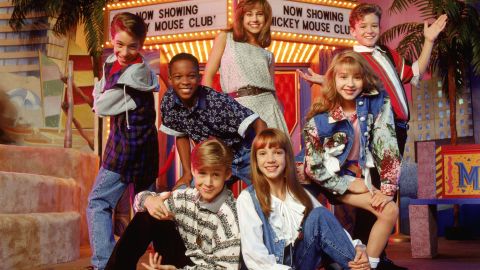 Marque Lynche, second from left, was part of the "Mickey Mouse Club" in the mid-'90s, along with (clockwise from top) Nikki DeLoach, Justin Timberlake, Christina Aguilera, Britney Spears, Ryan Gosling and T.J. Fantini.