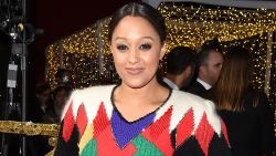 LOS ANGELES, CA - NOVEMBER 18:  Tia Mowry arrives at the premiere for Columbia Pictures' 'The Night Before' at The Theatre at The Ace Hotel on November 18, 2015 in Los Angeles, California.  (Photo by Jason Merritt/Getty Images)